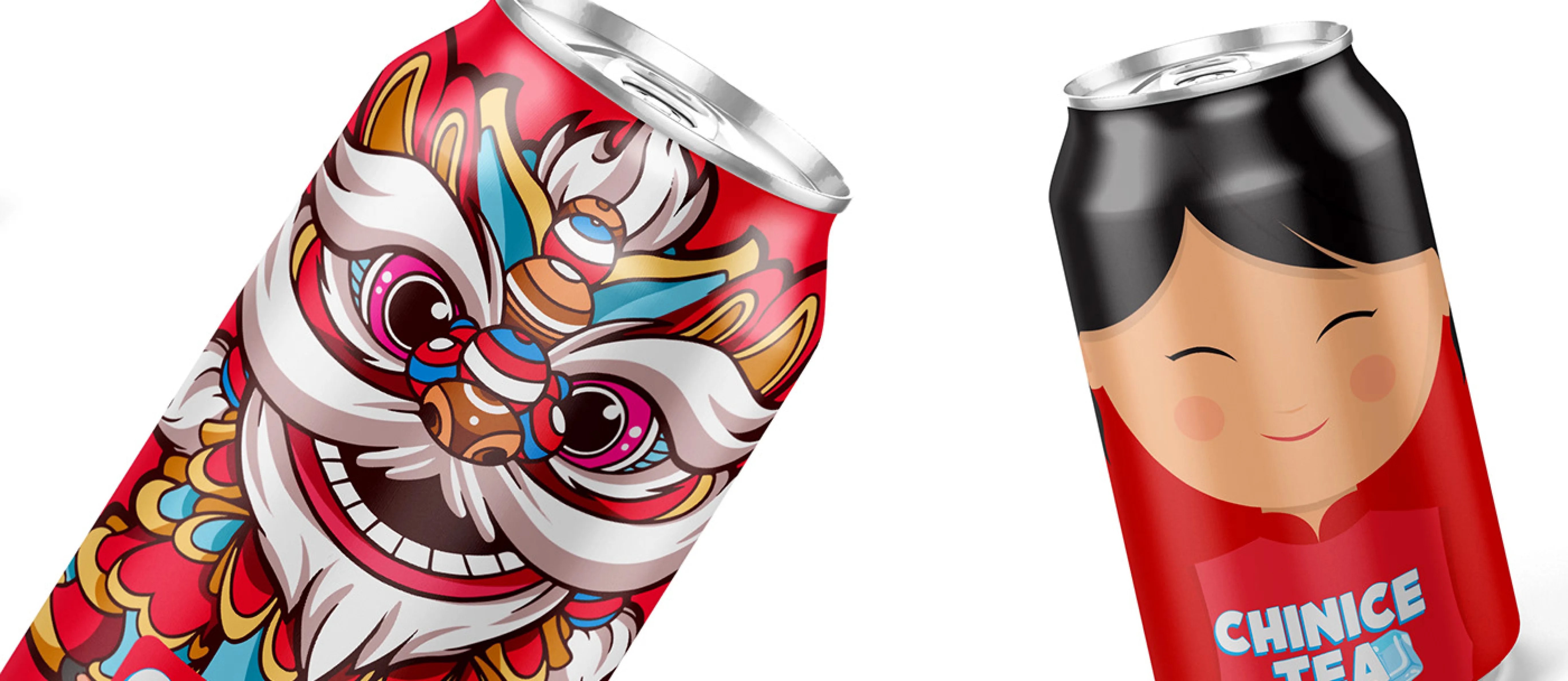 Chinice — Chinese cold tea packaging design