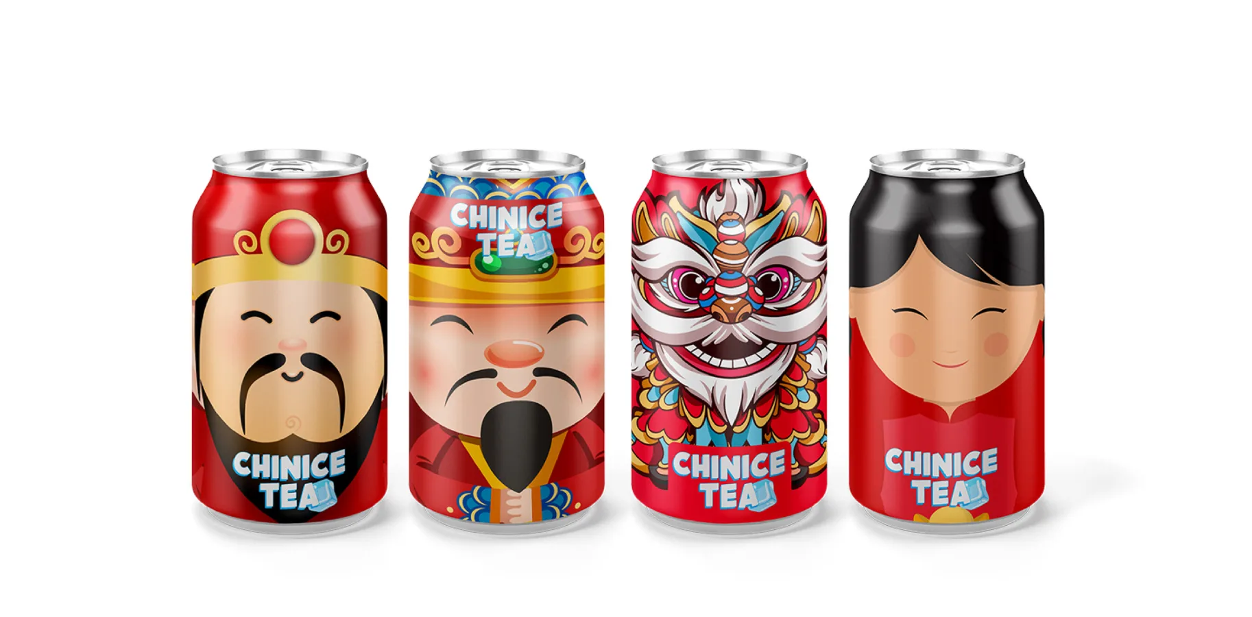 Chinice — Chinese cold tea packaging design