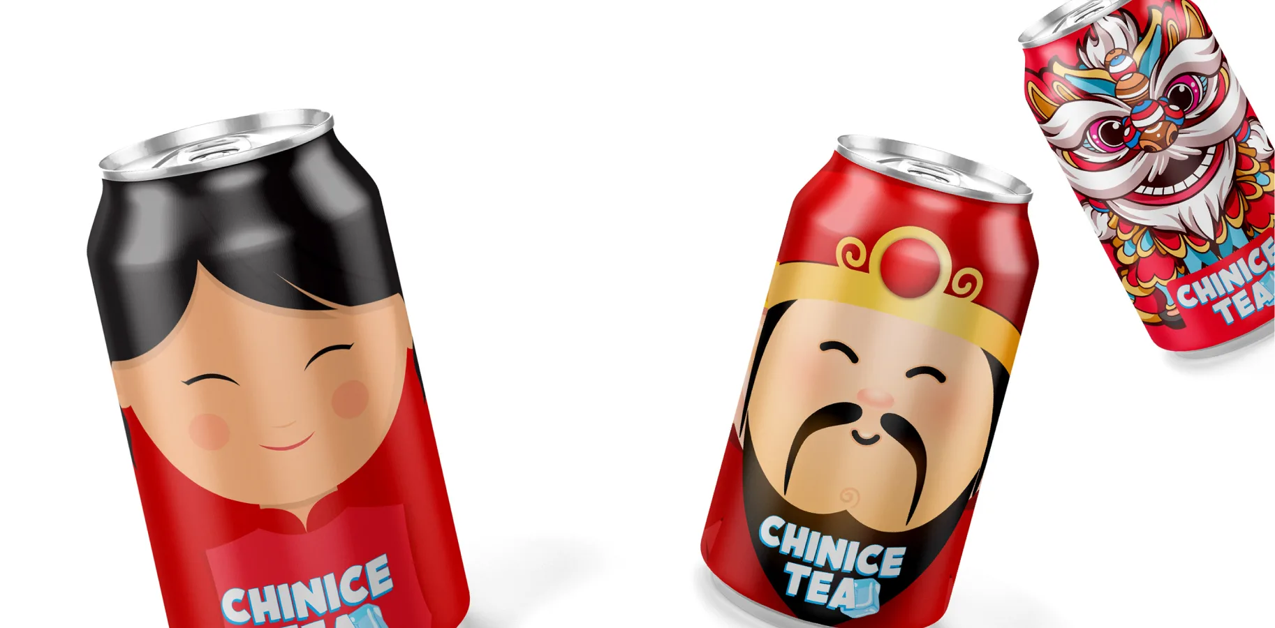 Chinice — Chinese cold tea packaging design
