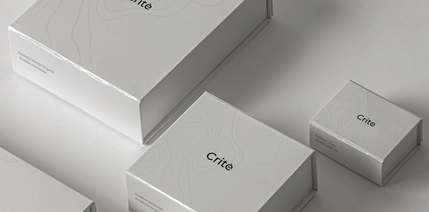 Crite — golden jewelry branding