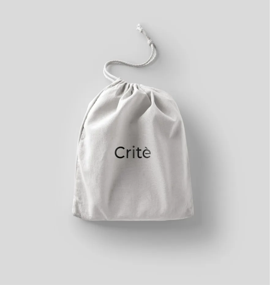 Crite — golden jewelry branding