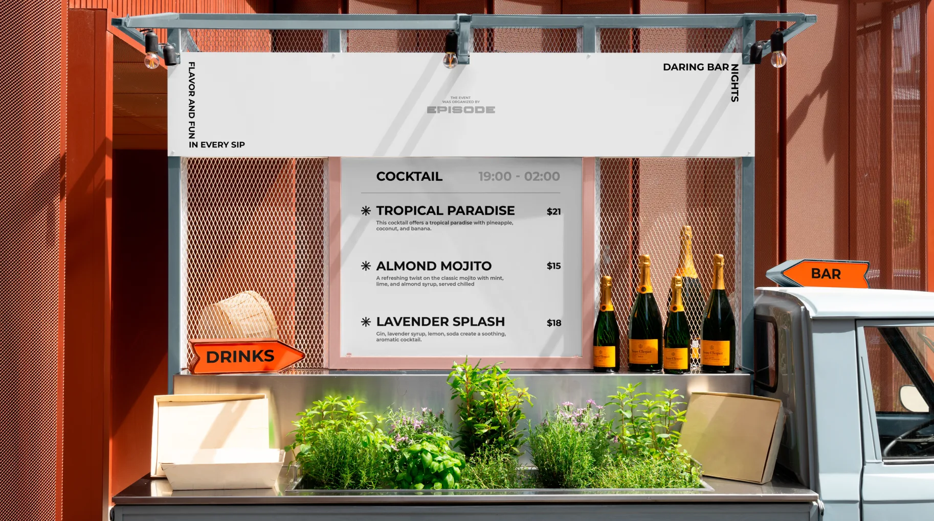 Episode — event company visual identity