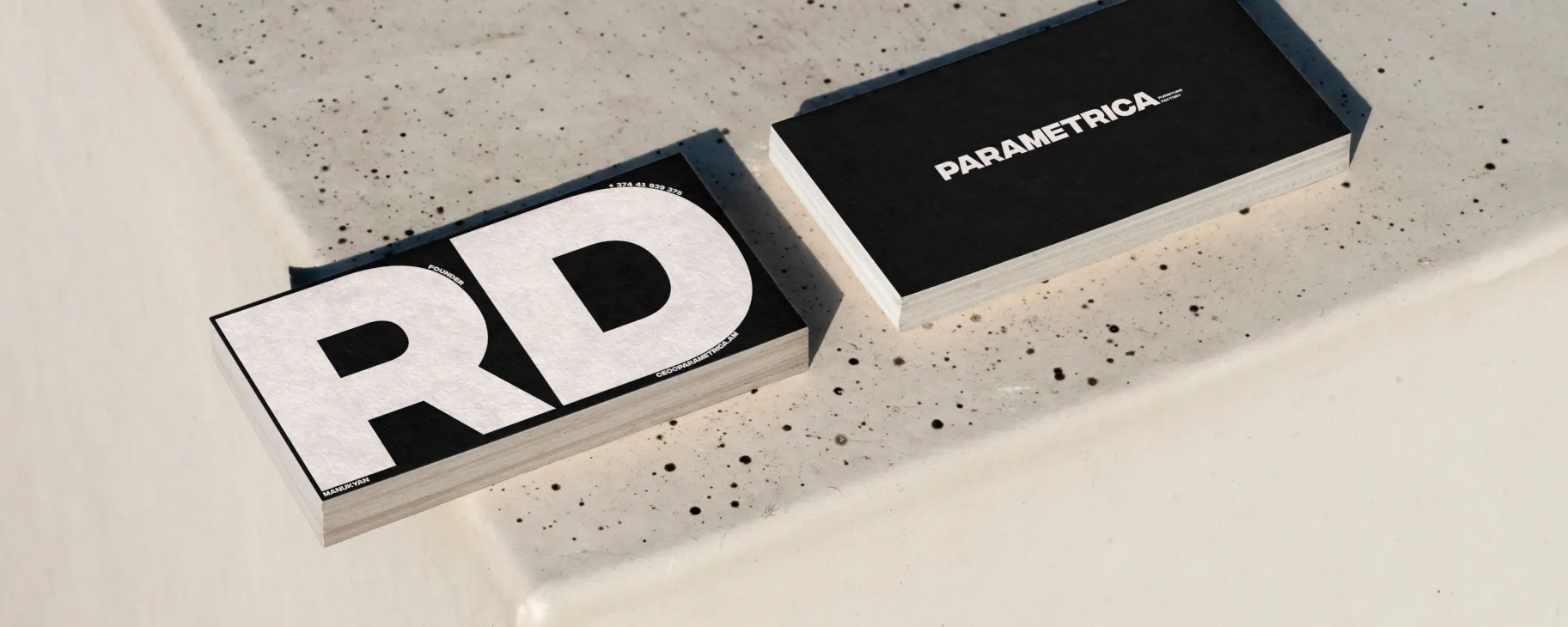 Parametrica — furniture factory visual identity