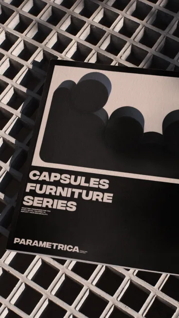 Parametrica — furniture factory visual identity