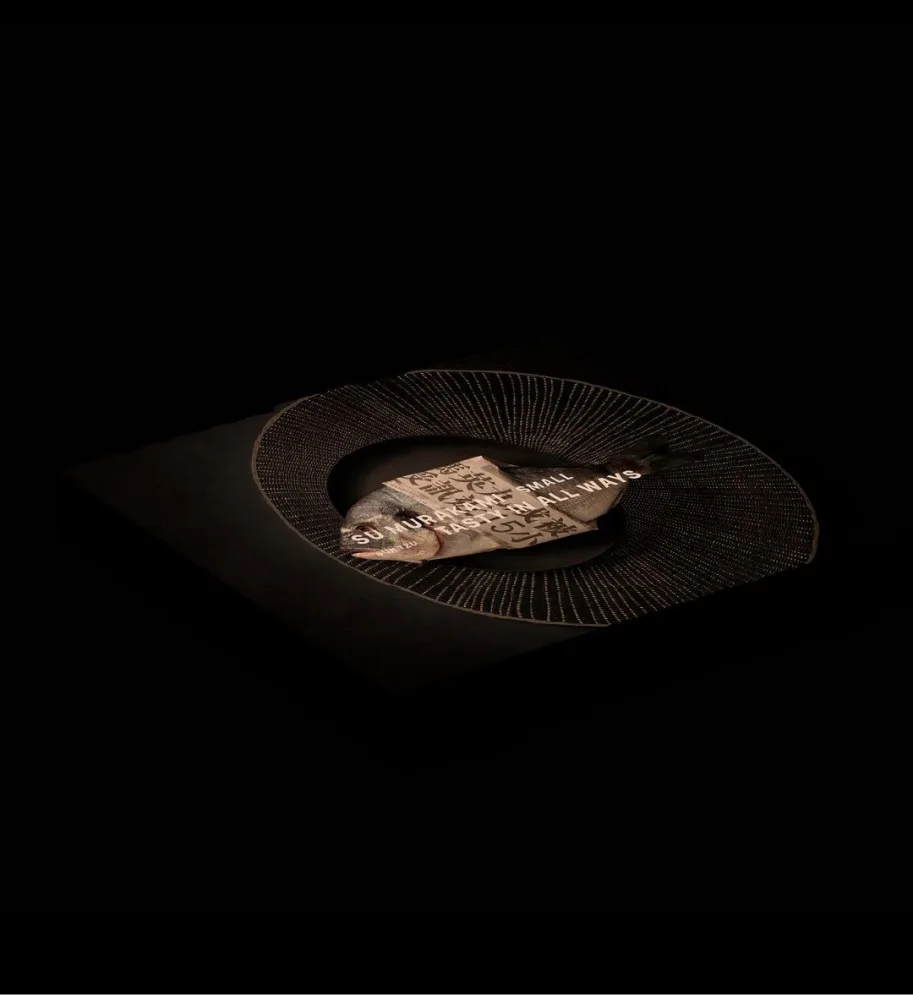 Su Murakami — fish pizza packaging design