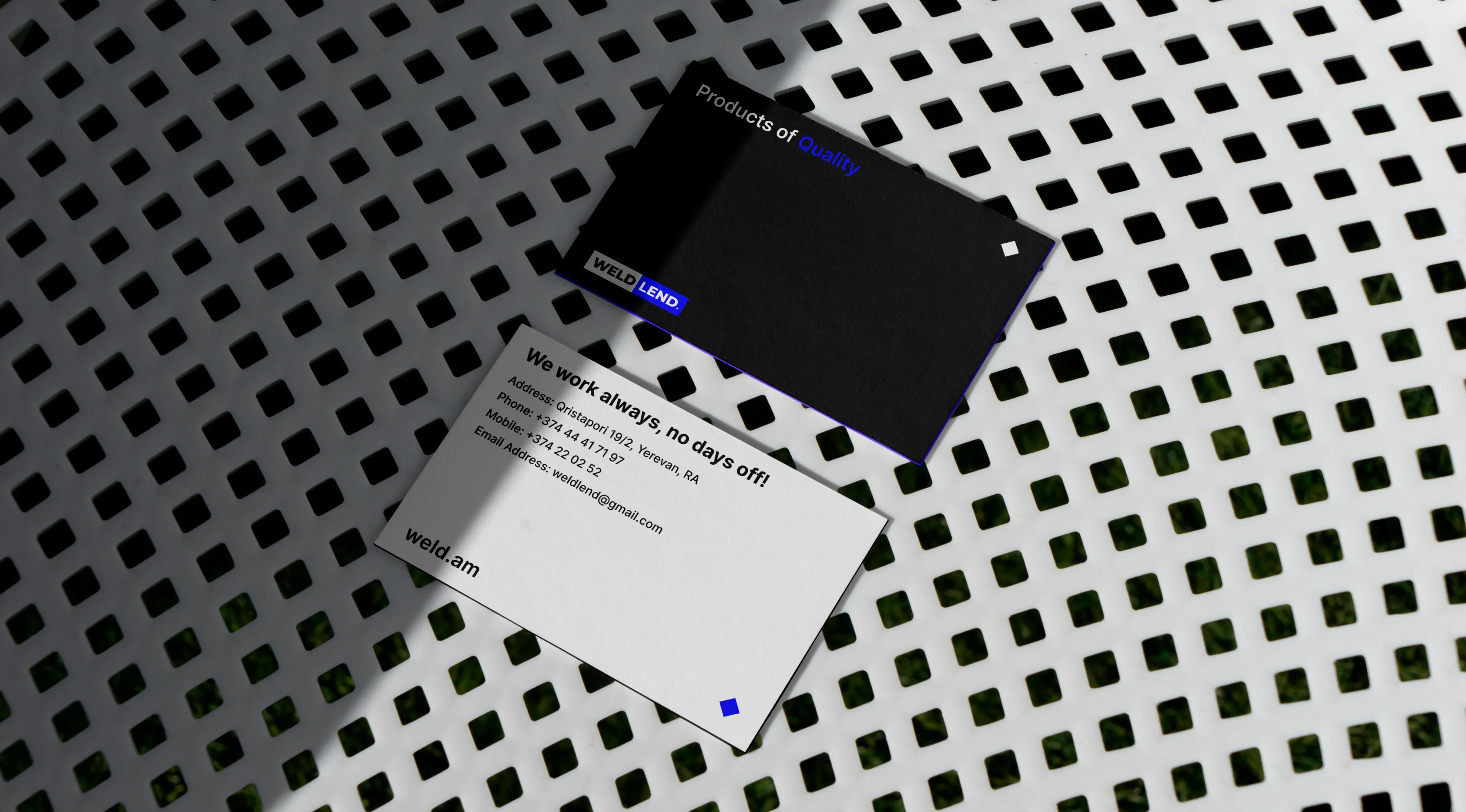 WeldLend — visual identity & branding